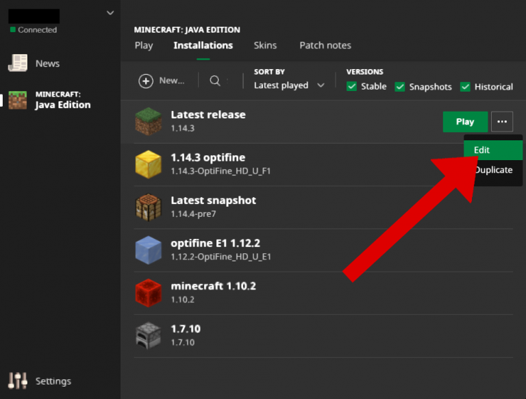 How To Allocate Ram To My Minecraft Launcher Client Side In