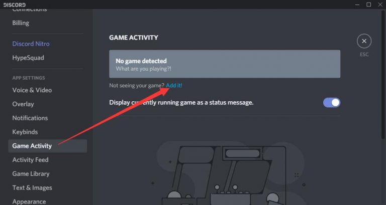 Add Program to Discord App